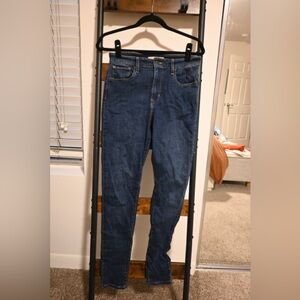 Levi’s Skinny Blue Denim Jeans